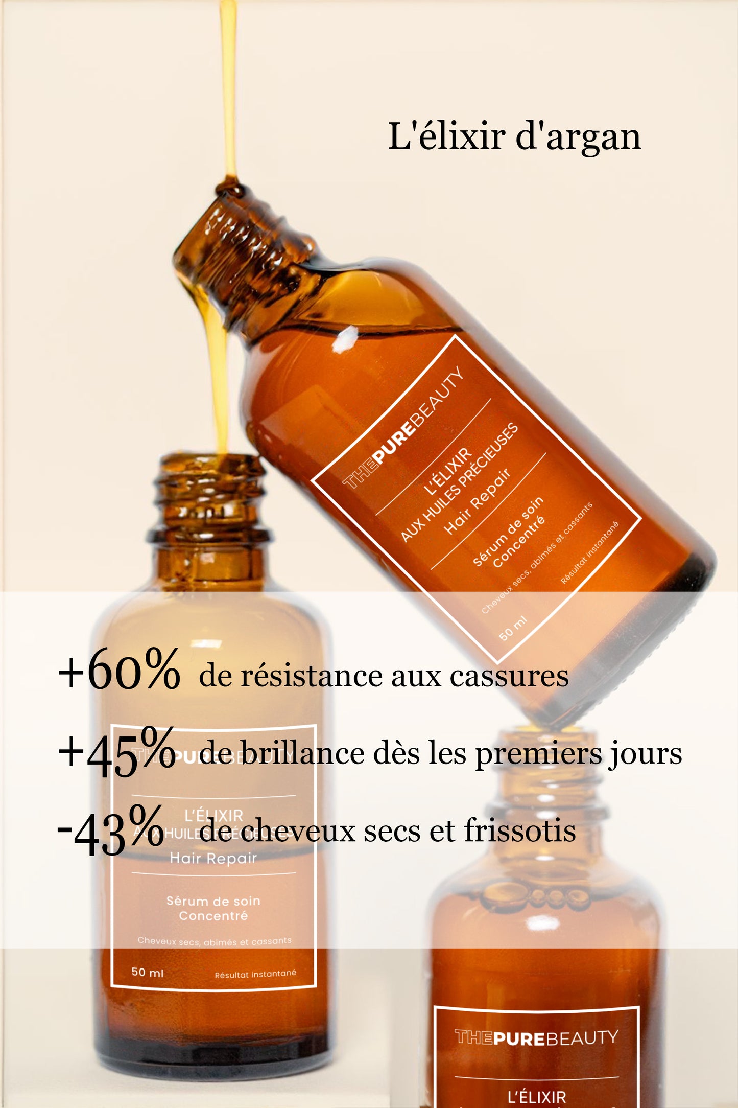 Elixir with precious oils - Hair repair