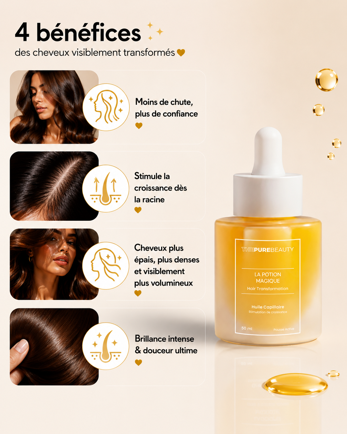 The magic potion - Hair transformation