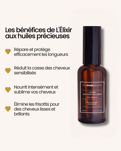Elixir with precious oils - Hair repair