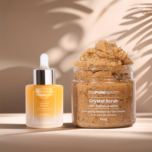 الثنائي - السحر PORTION و CRYSTAL SCRUB