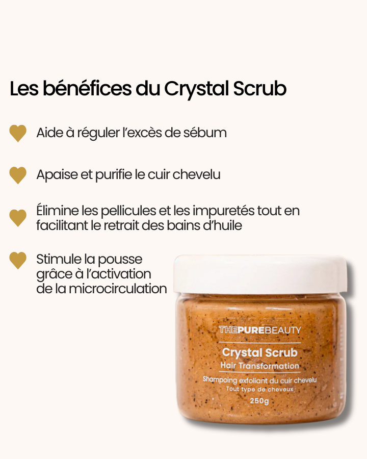 Crystal Scrub - Hair scrub