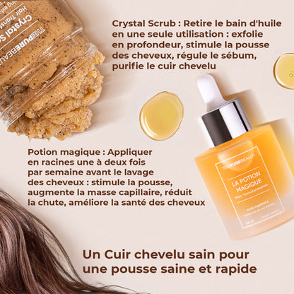 Duo - Potion magique & Crystal Scrub