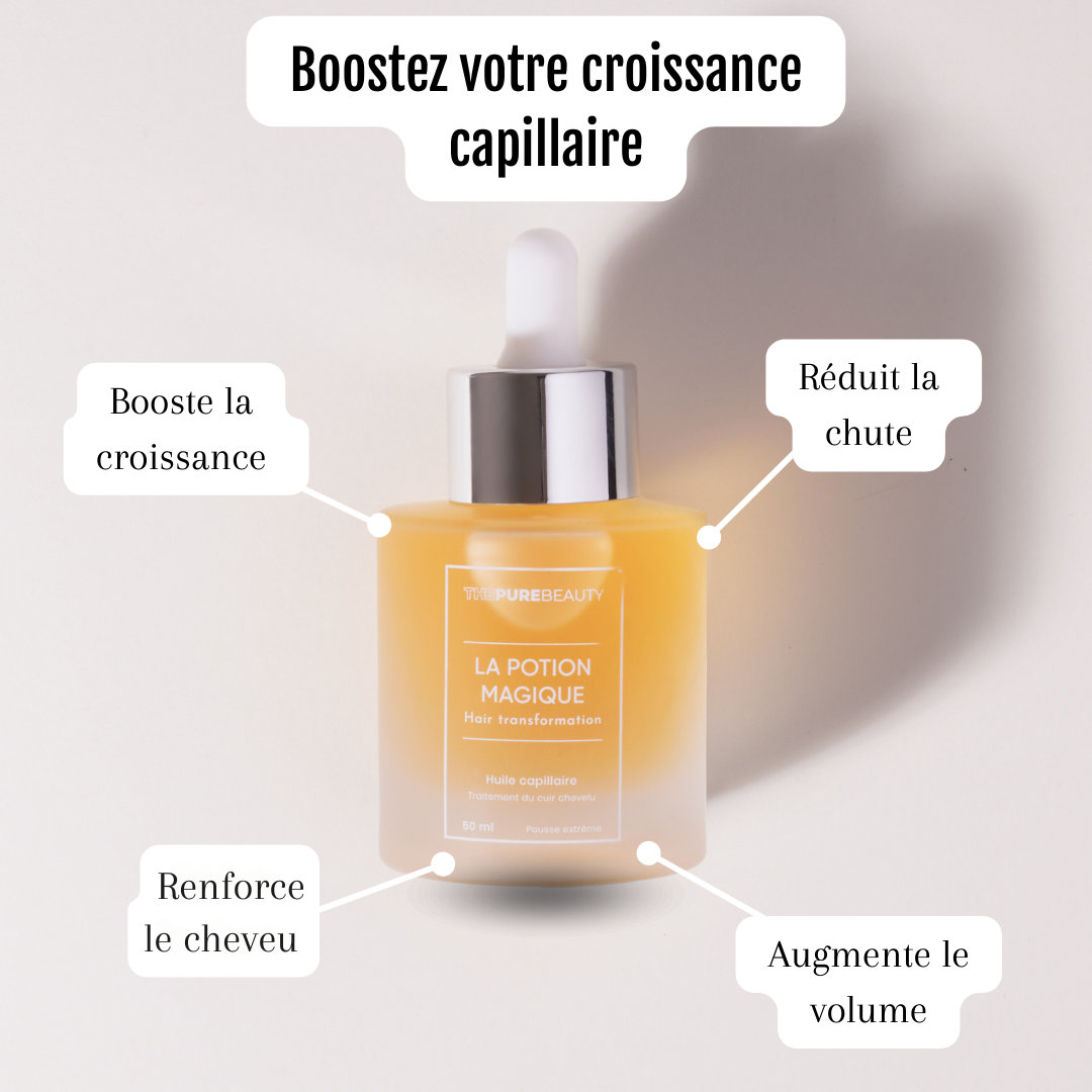 La potion magique Huile pousse et densité THEPUREBEAUTY